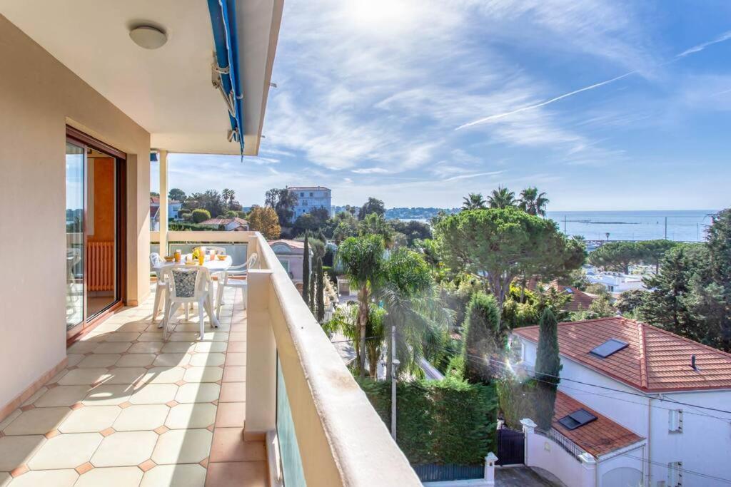 A6- 2 Bdr Incredible Sea View - Ac, Garage & Terrace Apartment Antibes Exterior photo